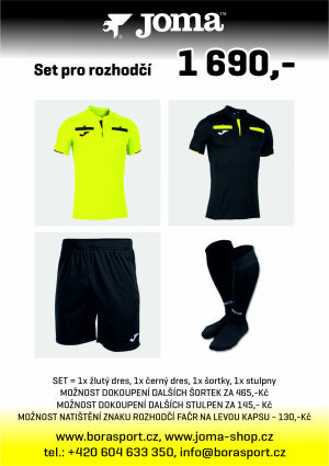 Set JOMA pro rozhodčí Referee