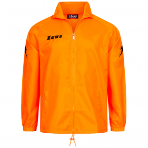 Dětská šusťáková bunda ZEUS Rain neon. oranžová vel. 2XS